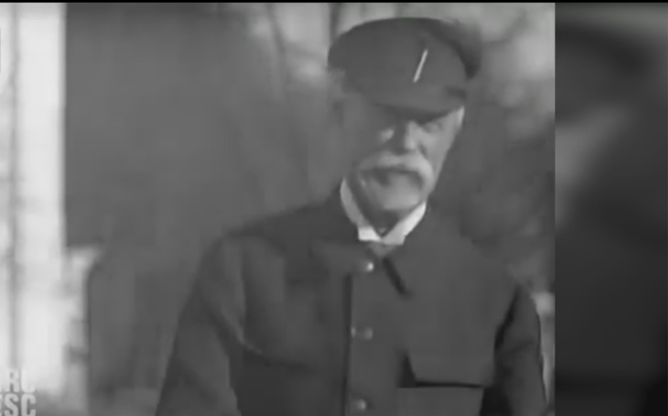 Video: T. G. Masaryk hovoří o televizním vysílání